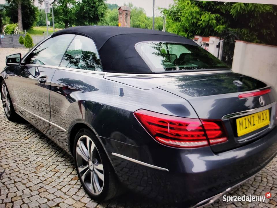 Mercedes Klasa E Rok produkcji 2014 Lubomierz