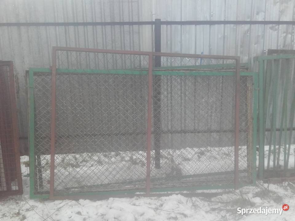 Sprzedam używane ogrodzenia z siatki bramy Warszawa
