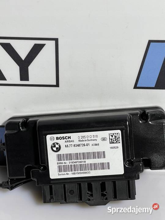 BMW F20 F22 F30 F31 F32 F34 F36 MODUŁ AIRBAG