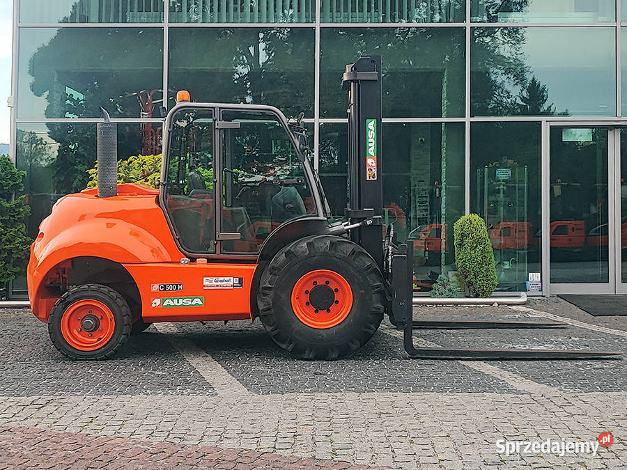 Wózek widłowy terenowy Ausa C 500 H 5 t duplex Wózki widłowe małopolskie Kęty