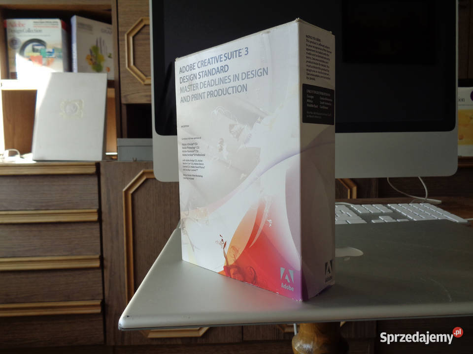 Adobe CS3 Photoshop 100 Box Mac działający Brzeg sprzedam