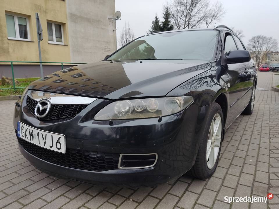 z GAZEM długo Opłaty MAZDA6 kombr2007 p20bgaz Elbląg sprzedam