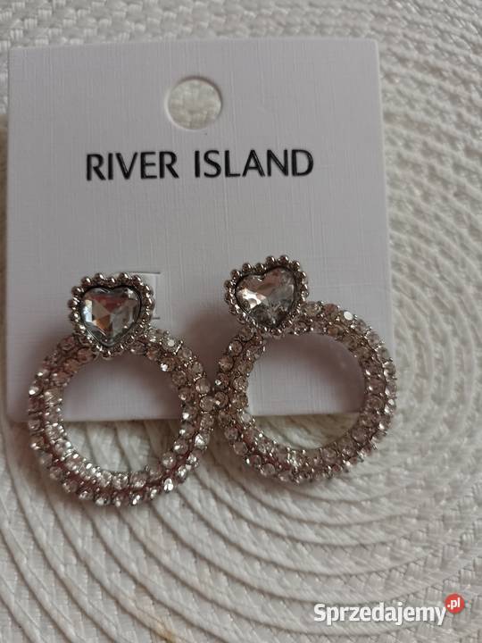 RIVER ISLAND Bogato zdobione kolczyki serca z Kraków