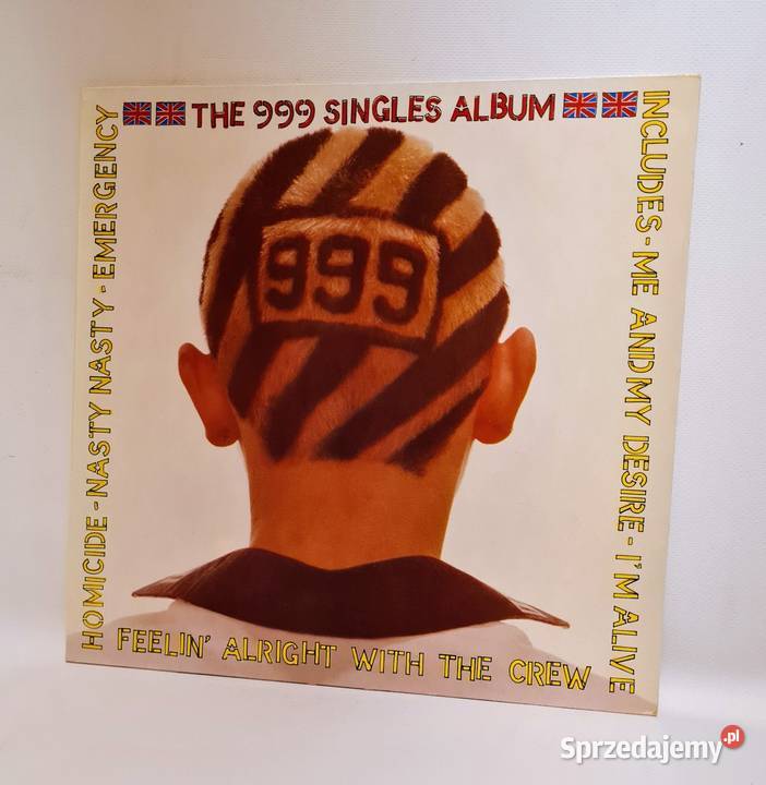 999 The 999 Singles Album LP 1980 Ariola Germany Koszalin