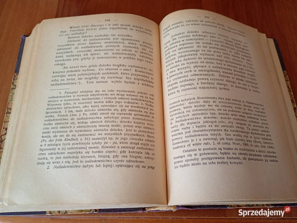 Psychologja dziecka i pedagogika eksperymentalna Rok wydania 1927 Gdańsk