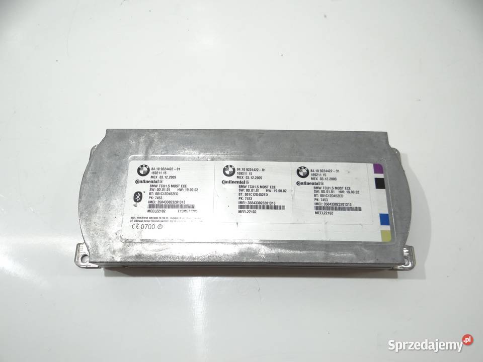 MODUŁ STEROWNIK BLUETOOTH BMW E60 E61 9224422