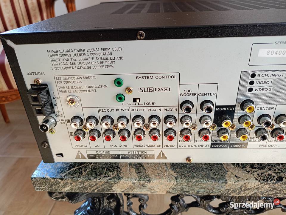 Amplituner Wzmacniacz KENWOOD wielkopolskie Drawski Młyn