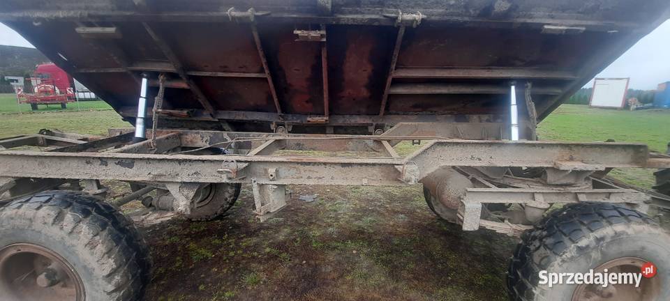 Przyczepa wywrotka HW 8011 ifa HL hlka rama Jastrowie