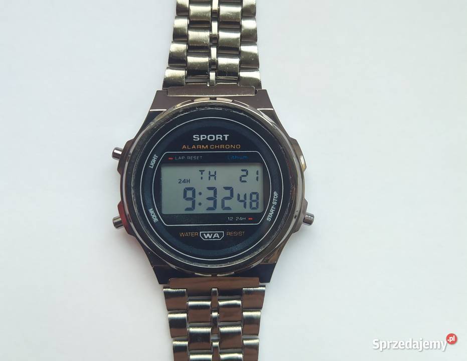 zegarek elektronik retro vintage elektroniczny Męskie Kielce sprzedam