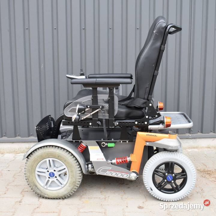Wózek inwalidzki elektryczny C2000 szeroki mazowieckie Milanówek sprzedam