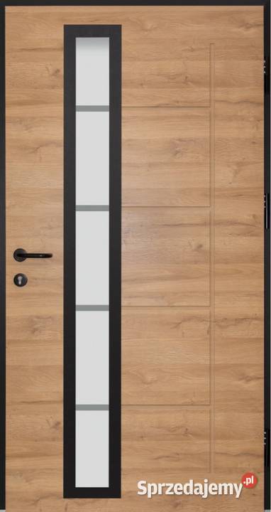 Drzwi kompozytowe z ciepłą ościeżnicą czyste Drzwi zewnętrzne Łubianka