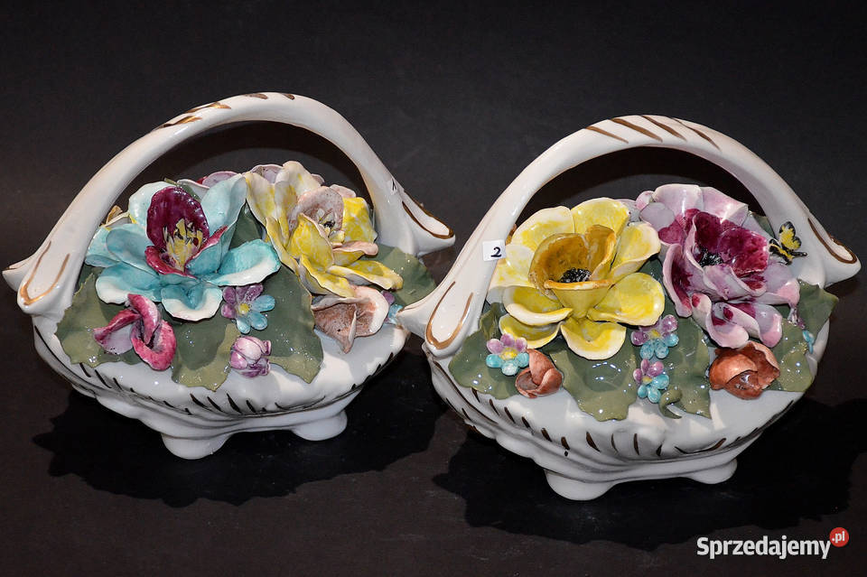 Porcelana Roceram Aranżacja kwiatowa Wazon 35 do Środa Wielkopolska sprzedam