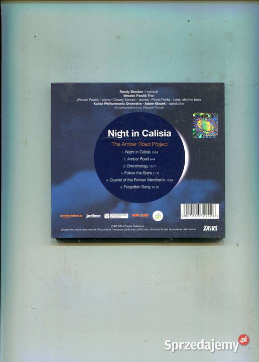 Night in Calisia Randy Brecker Włodek Pawliks Płyty i kasety Płyty i kasety zachodniopomorskie Szczecin