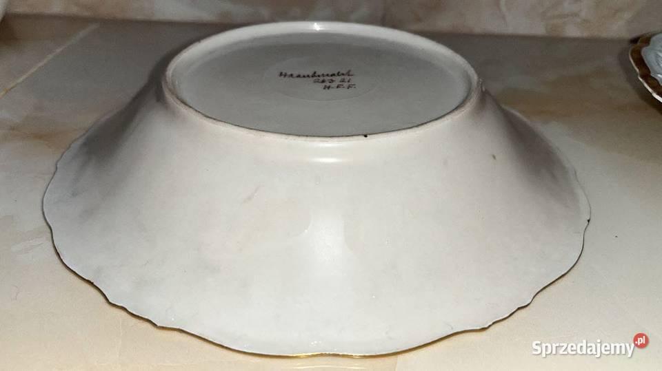 Salaterka Miseczka Ręcznie malowana Porcelana i szkło Gdańsk