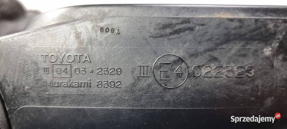 LUSTERKO PRAWE TOYOTA RAV4 III 022329 1E0 osobowe kujawsko-pomorskie Lipno