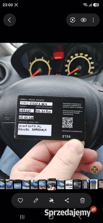 Ford fiesta mk7 2008 125 klima alufelgi 5 drzwi kupiony w Polsce dolnośląskie Wałbrzych