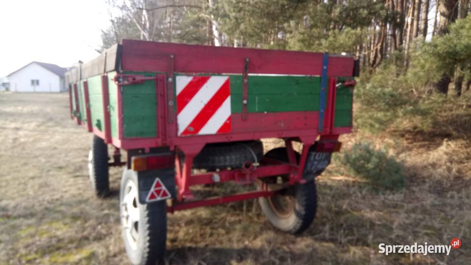 przyczepa rolnicza przyczepy przyczepka naczepa nieuszkodzony kujawsko-pomorskie Grudziądz