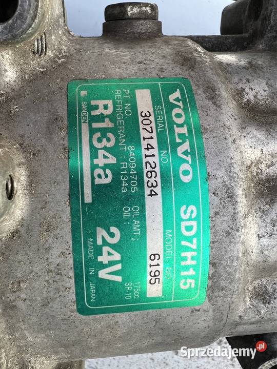 Sprężarka Klimatyzacji VOLVO FHFM24VSD7H15 Wolbrom sprzedam
