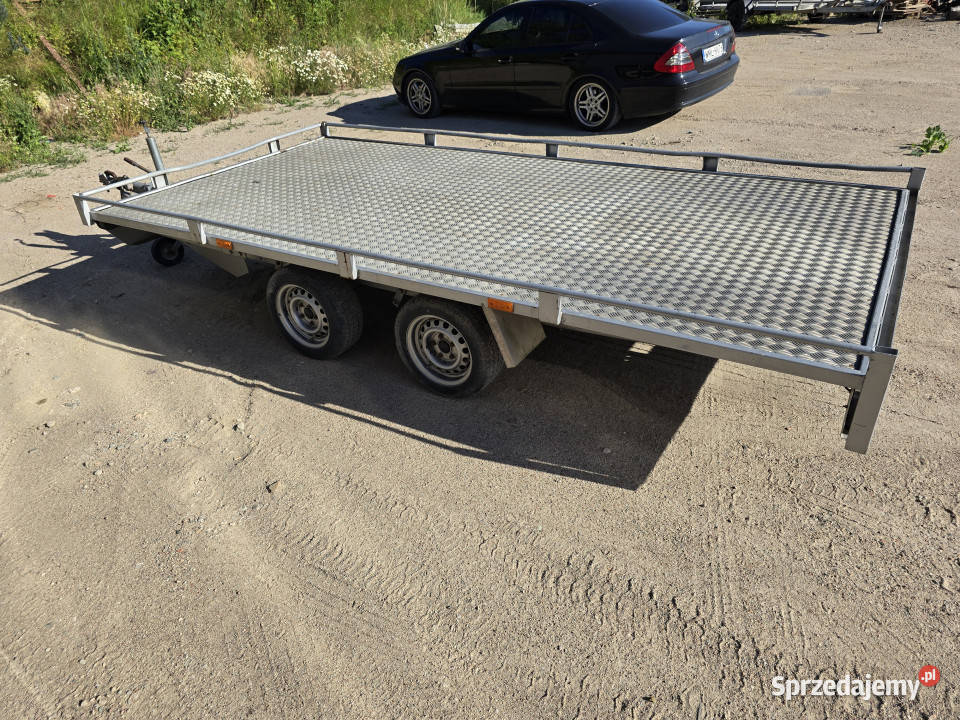 Przyczepa laweta samochodowa BLYSS AH27 DMC 3000 2150kg Rudolfowo