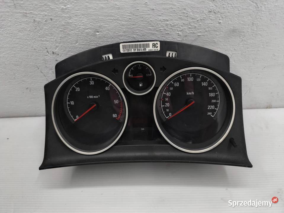 LICZNIK ZEGARY OPEL ASTRA H 17 CDTI 13172012