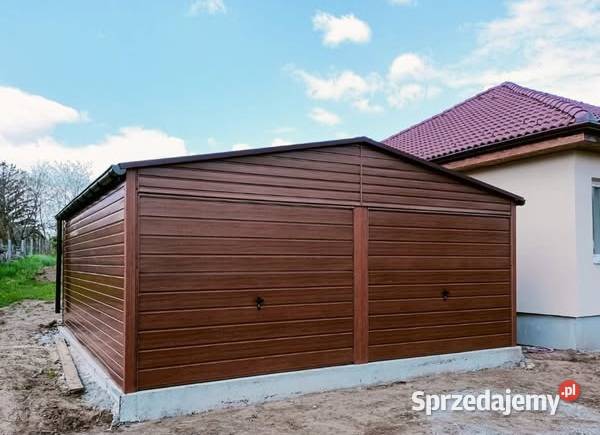 Garaż blaszany blaszak hala wiata konstrukcja 35.4m2 sprzedam