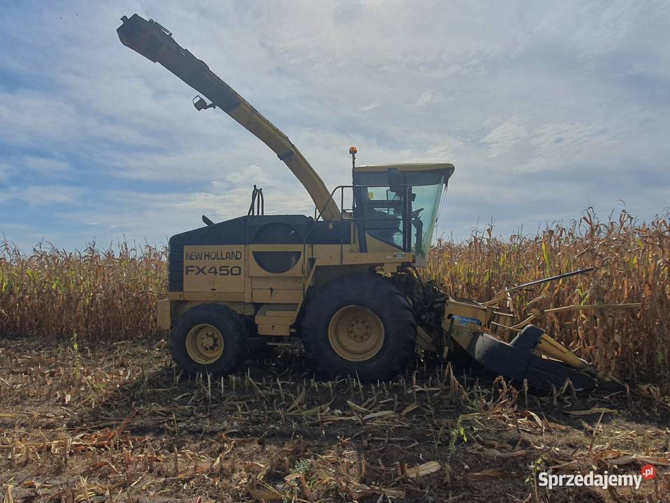 Sieczkarnia holland fx 450 z kemperem ri 450 Samojezdne kujawsko-pomorskie Młynice sprzedam