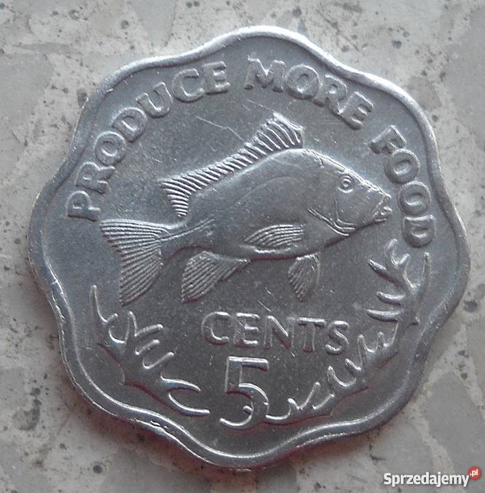SESZELE5 CENTÓW1977 r ALRYBARZADKA Legionowo