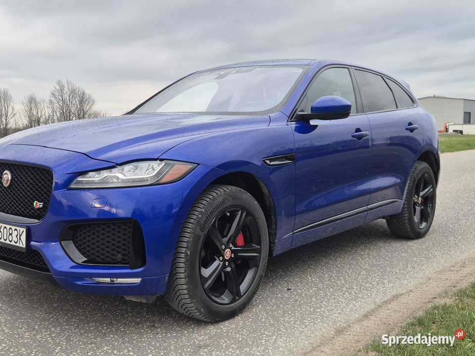 Jaguar FPACE S 30 V6 Supercharged Benzyna 381 nawigacja Niedomice