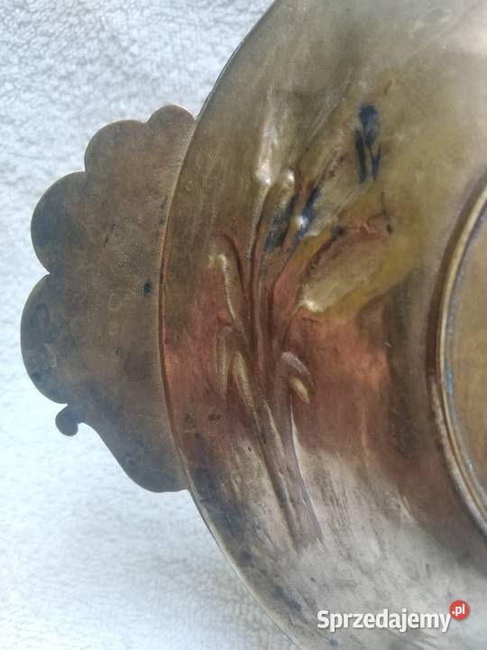 Patera mosiężna Nowa Karczma