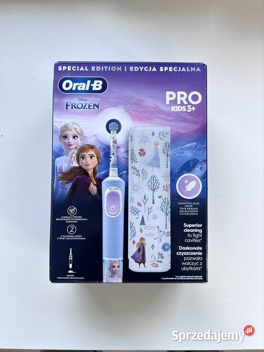 Szczoteczka OralB Pro Kids 3 Frozen z Etui i