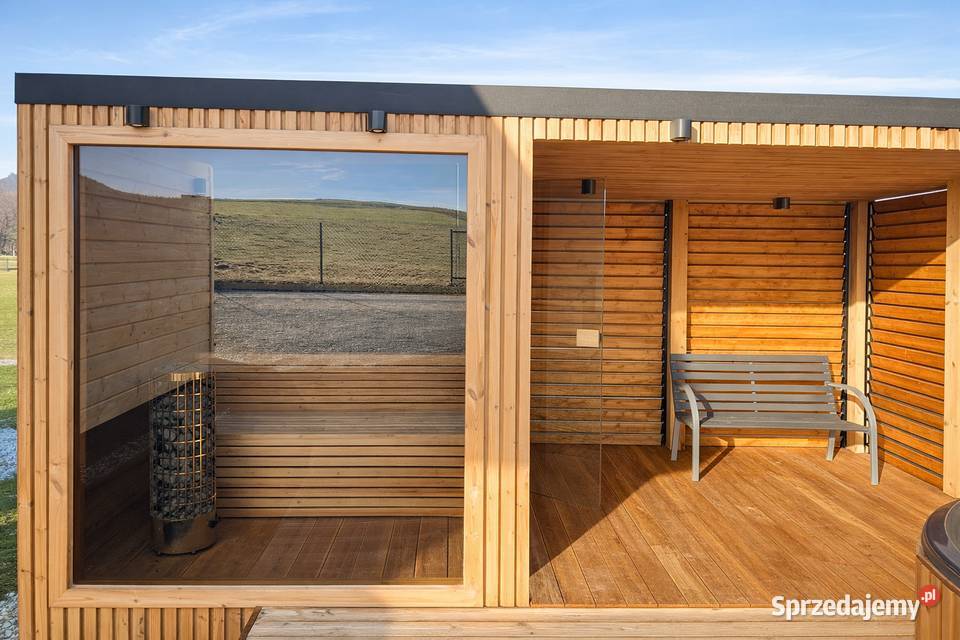 Sauna ogrodowa DELUX500 Nowy Targ