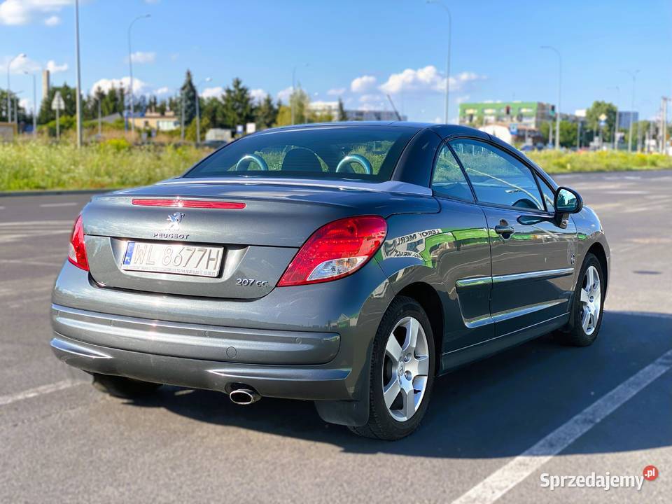 Peugeot 207 CC PEUGEOT 207 cc wersja Route 64 mazowieckie Warszawa