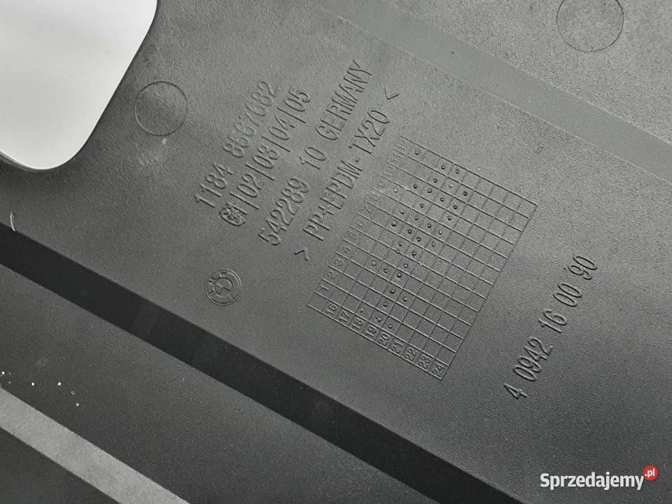 Oslona Spodu Plyta Mocowanie Bmw 850 Łódź