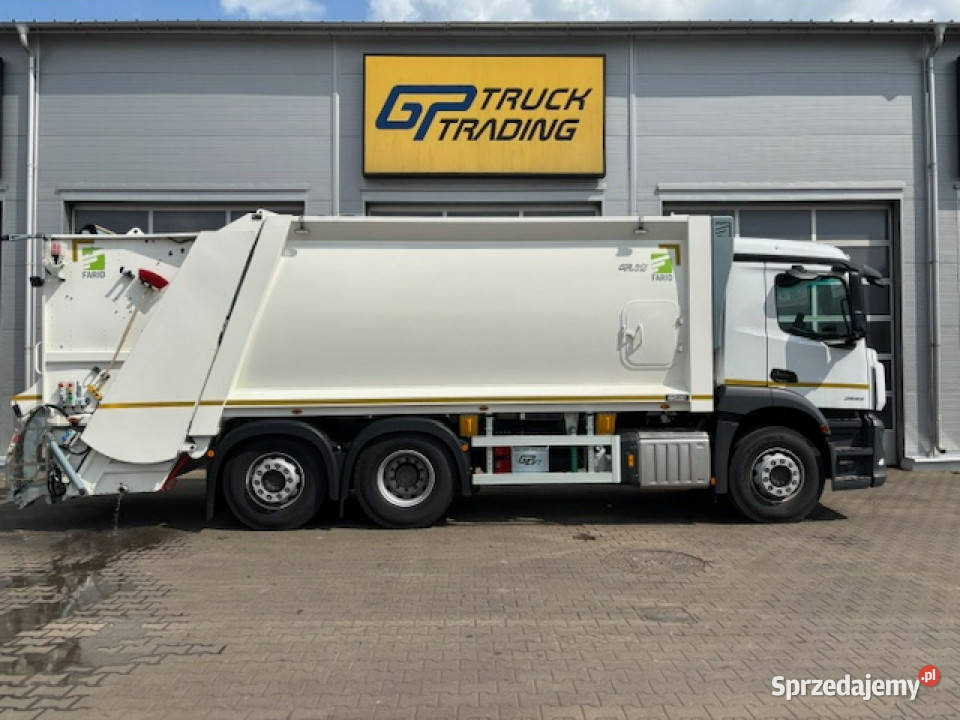 śmieciarki Mercedes Actros Actros zabudowa