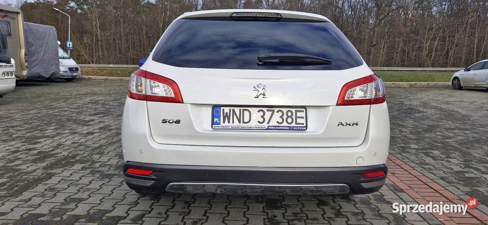Peugeot 508 rhx diesel 20 180 bez hybrydy świeżo biały