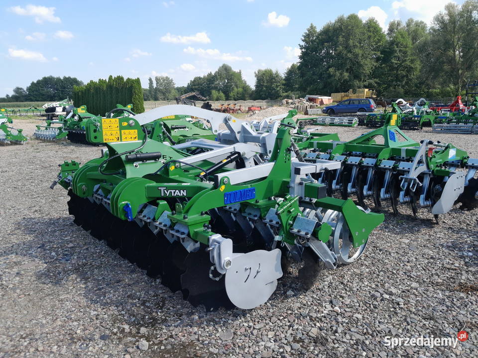 Agregat talerzowy Tytan 3 m Tolmet Ofas wał wielkopolskie Kalisz