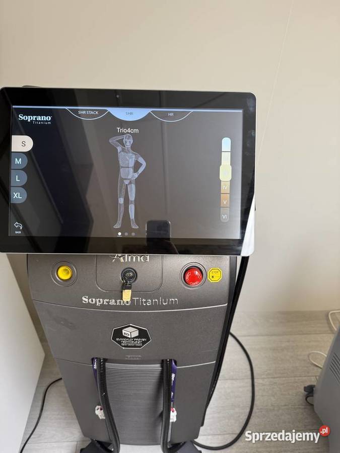 SPRZEDAM LASER DO DEPILACJI SOPRANO TITANIUM Z 2 Kosmetyka i fryzjerstwo