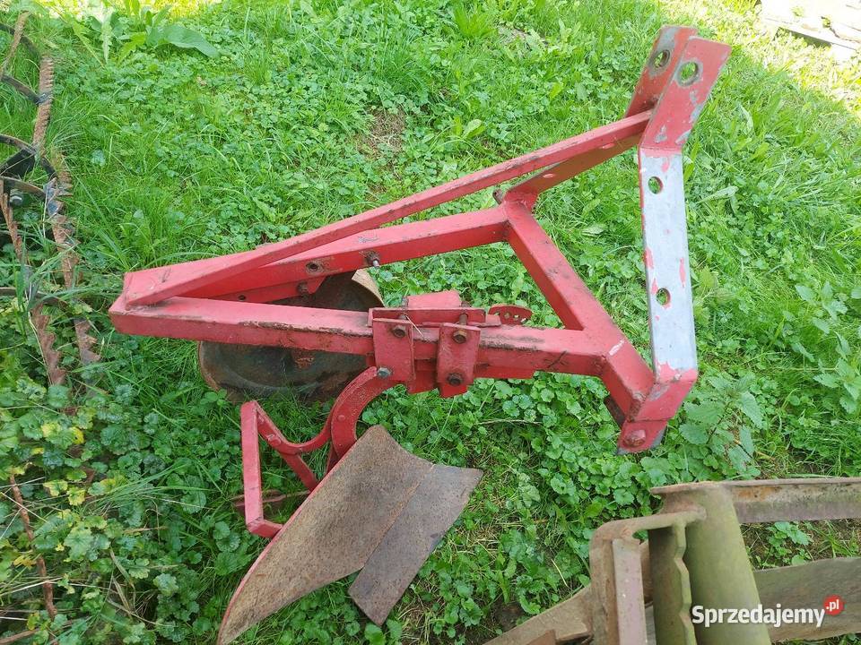 Pług 1 skibowy mini traktor kubota yanmar iseki Blizne