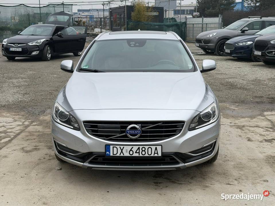 Volvo V60 24 Diesel Hybrid Automat Skóra Navi automatyczna dolnośląskie Wrocław