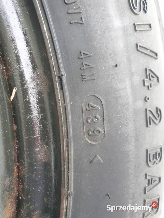 KOŁO ZAPASOWE 14580 R16 DOJAZDOWE Jaguar Stype Rudka