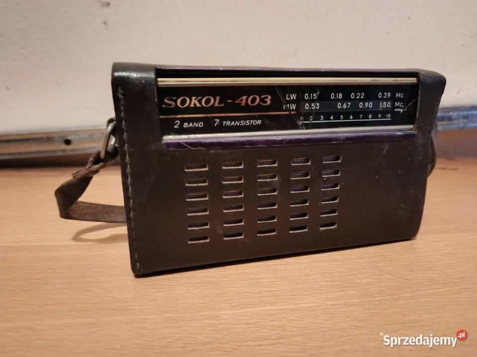 Stare radio sokół 403 Leszno