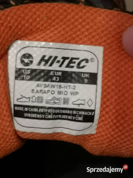 Buty trekkingowe Hi Tec inna Kętrzyn