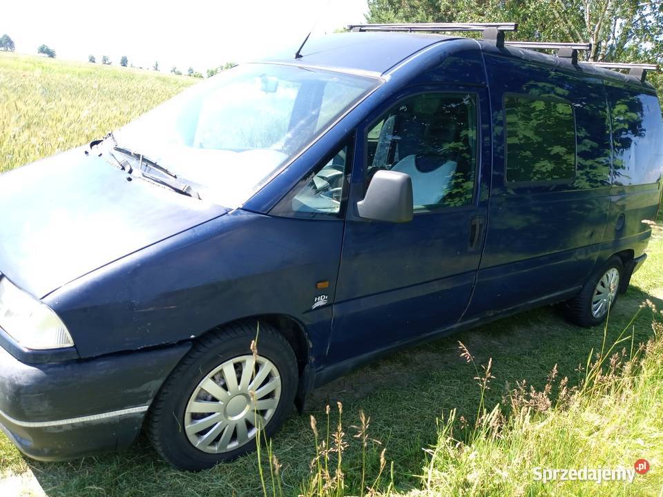 Peugeot express 20hdi 5osobowe hak Górno
