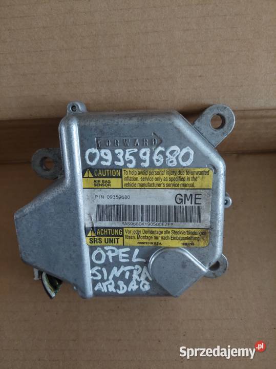 OPEL SINTRA sensor airbag 09359680 Komputery Kielce