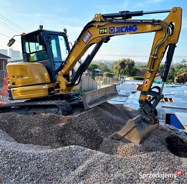 Koparka gąsienicowa XCMG 6 ton lubuskie Zielona Góra