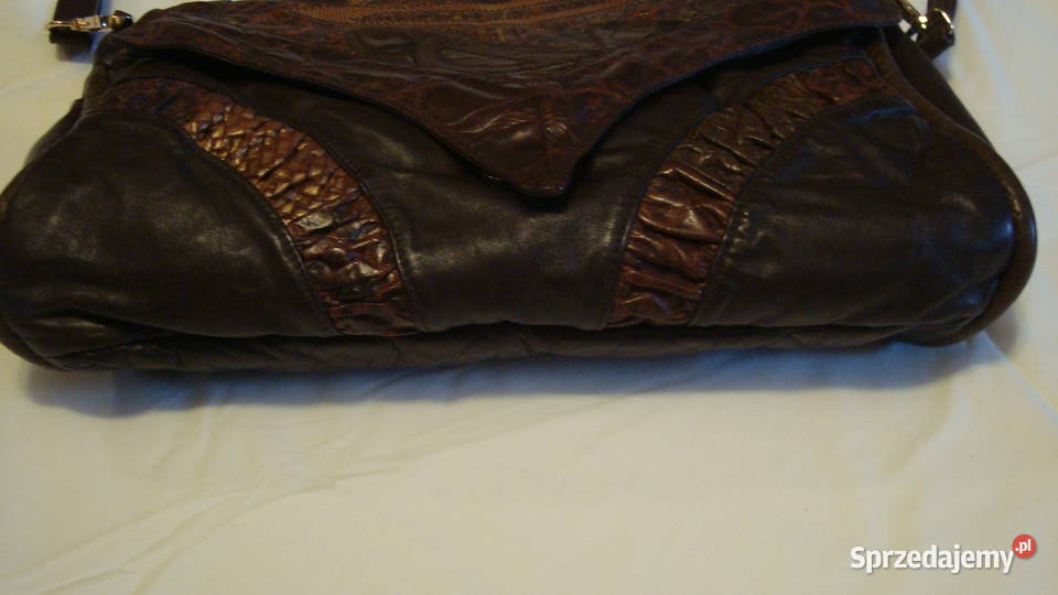 Torebka damska z naturalnej skóry piękna Torby i torebki mazowieckie Warszawa
