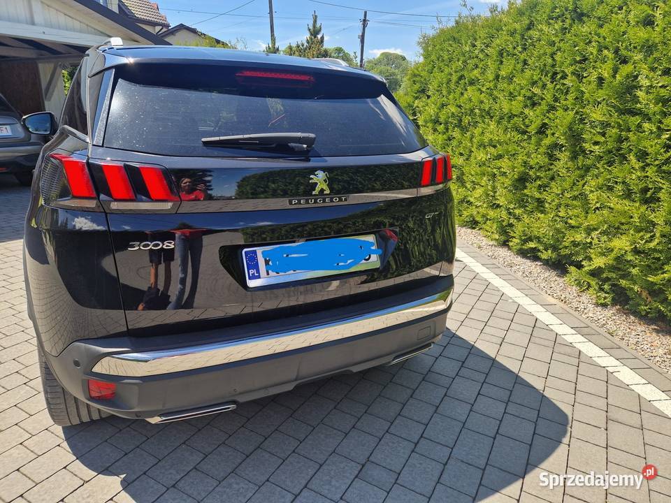 Piękny krajowy 100 bezwypadkowy Peugeot 3008 GT Miechów