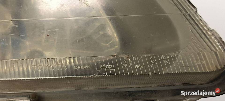 LAMPA PRAWA PRZÓD TOYOTA YARIS I osobowe kujawsko-pomorskie sprzedam