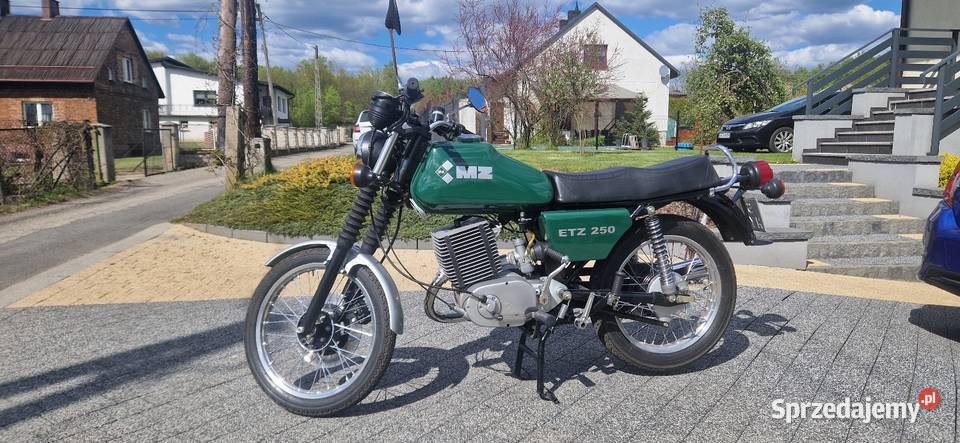 Mz ETZ 250 kompleksowej renowacji 19KM śląskie Wodzisław Śląski