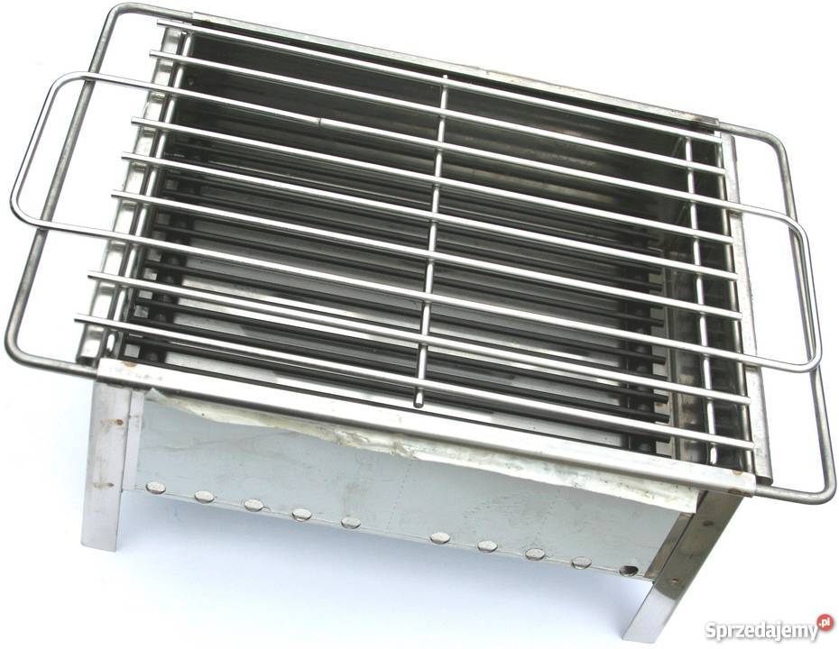 Sauvic grill stołowy 20x25 stal nierdzewna śląskie Rybnik